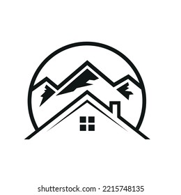Commercial real estate with Mountain