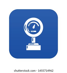 Commercial scale icon. Simple illustration of commercial scale vector icon for web.