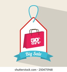 commercial tag design, vector illustration eps10 graphic 