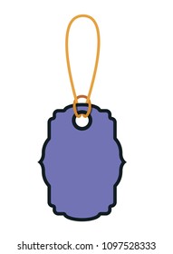 commercial tag hanging icon