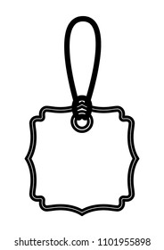 commercial tag hanging icon