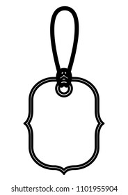 commercial tag hanging icon