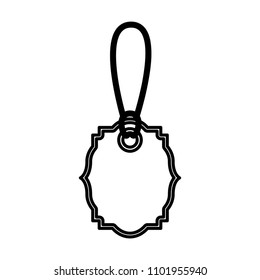 commercial tag hanging icon