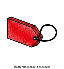 commercial tag isometric icon