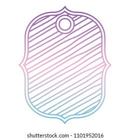 commercial tag with stripes