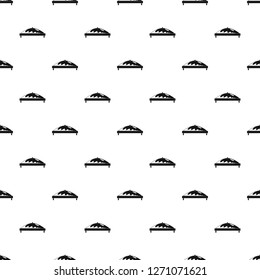 Commercial tent pattern seamless vector repeat geometric for any web design