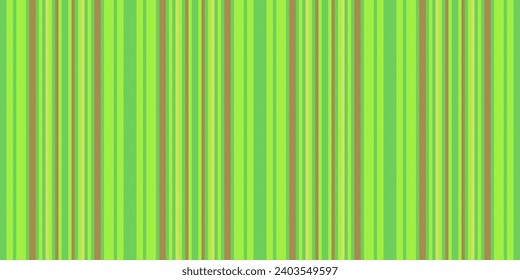 Commercial textile background vertical, layer lines pattern stripe. Fibrous vector seamless texture fabric in green and mint color.