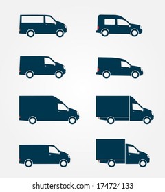 Commercial Truck Icon 