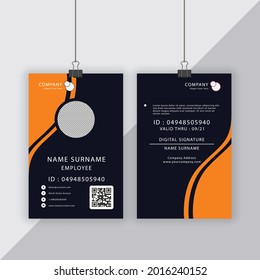 Commercial  Usable Official ID Card Template