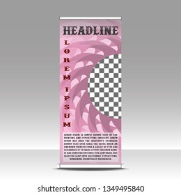 Commercial Usage, Eye Catching, Roll Up Banner