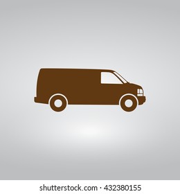 Commercial Van Colored Icon