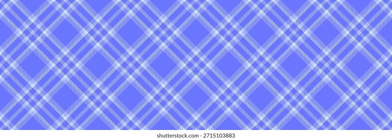 Commercial vector textile background, official texture check fabric. Teal tartan seamless pattern plaid in blue and light colors palette.