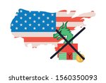 commercial war between china and usa design, Money finance commerce market payment invest and buy theme Vector illustration