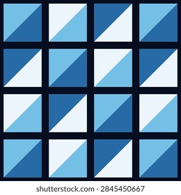 Commercial winter background featuring repeating glacial ice facets and frozen crystalline tessellation.
