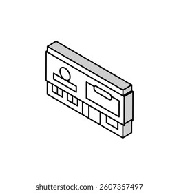 commissary shop isometric icon vector. commissary shop sign. isolated symbol illustration