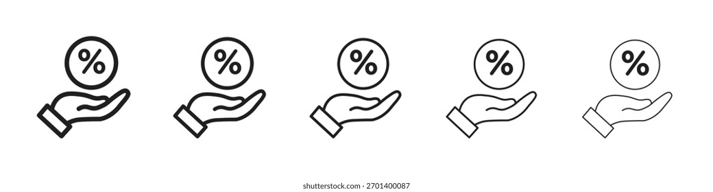 Commission icon design, logo, app, UI. Vector illustration, EPS