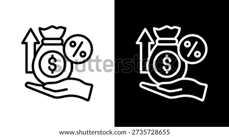 Commission Icon Sheet Black And White