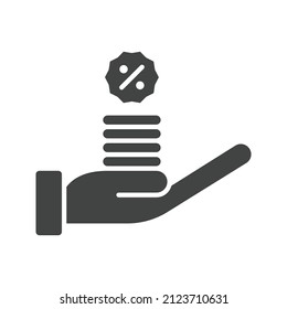 Commission icon vector image. Can also be used for Physical Fitness. Suitable for mobile apps, web apps and print media.