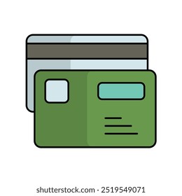 commission icon with white background vector stock illustration