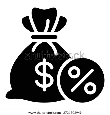 Commission Income Icon Element For Design