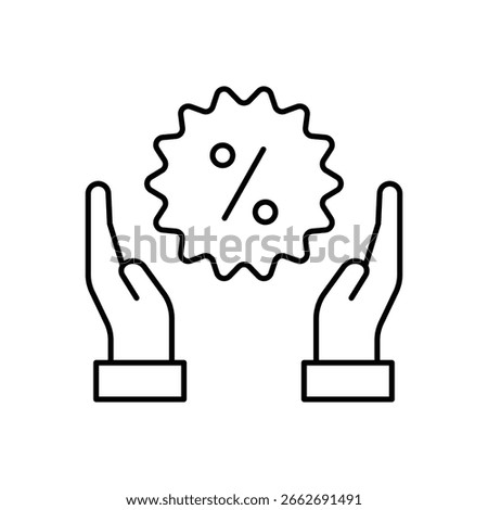 Commission, Payment, and Earning Line Icon	