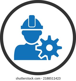 Commissioning Icon Engineering Icon Vector Stock Vector Royalty Free 