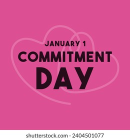 Commitment Day. January 1. Eps 10.