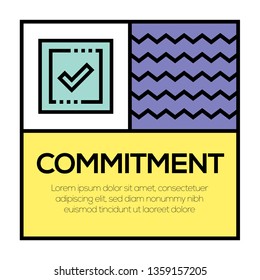 COMMITMENT ICON CONCEPT