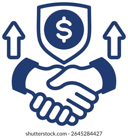 Elemento de Ícone de Compromisso para Design