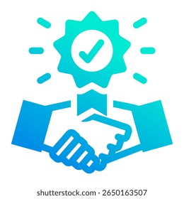 Commitment Icon Element For Design