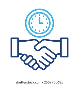 Commitment Icon Element For Design