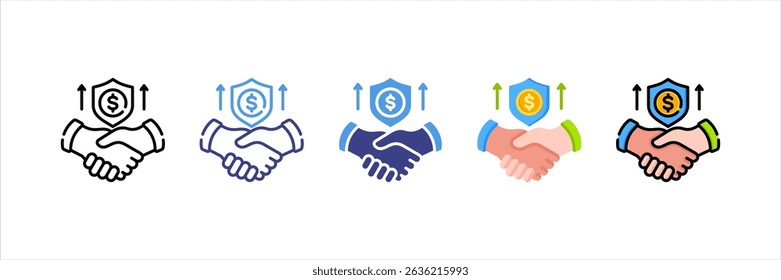 Commitment Multi Style Icon Set