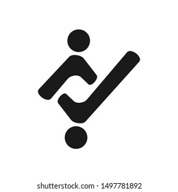 Commitment Teamwork Together Business Black Logo Illustration Vector