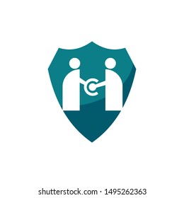 Commitment Teamwork Together Business Illustration Vector