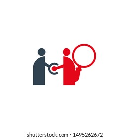 Commitment Teamwork Together Business Illustration Vector
