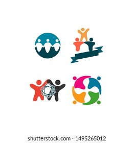 Commitment Teamwork Together Business Illustration Vector
