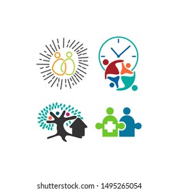 Commitment Teamwork Together Business Illustration Vector