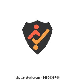 Commitment Teamwork Together Business Logo Illustration Vector