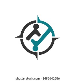 Commitment Teamwork Together Business Logo Illustration Vector