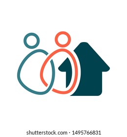Commitment Teamwork Together Business Logo Illustration Vector