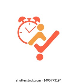 Commitment Teamwork Together Business Logo Illustration Vector