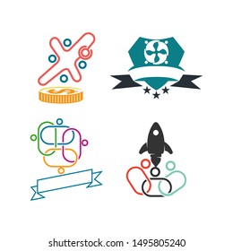 Commitment Teamwork Together Business Logo Illustration Vector