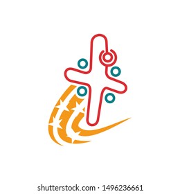 Commitment Teamwork Together Business Logo Illustration Vector