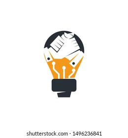 Commitment Teamwork Together Business Logo Illustration Vector