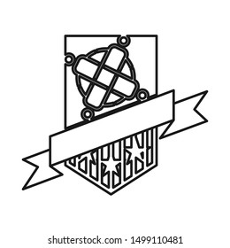 Commitment Teamwork Together Outline Business Logo Illustration Vector