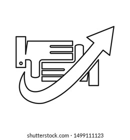 Commitment Teamwork Together Outline Business Logo Illustration Vector