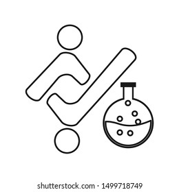 Commitment Teamwork Together Outline Business Logo Illustration Vector