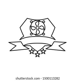 Commitment Teamwork Together Outline Business Logo Illustration Vector