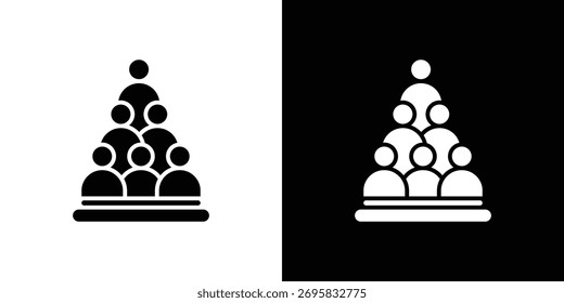 Elemento de design do conceito do ícone do comitê. ícones do pictograma.