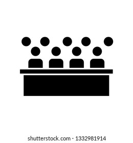 committee icon vector